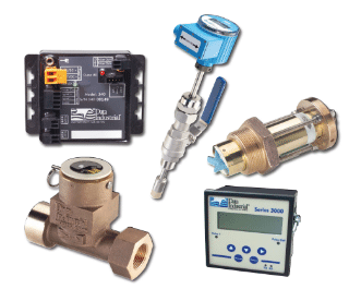 Industrial Impeller flow meters